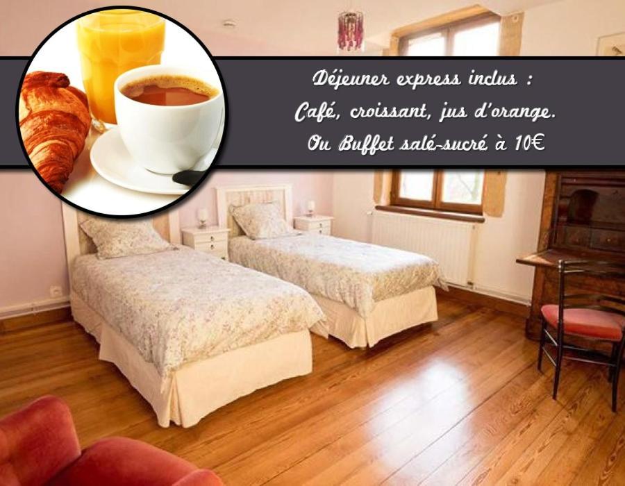 Bed and Breakfast Le Relais Des Dames Neuville-sur-Saône Exterior foto