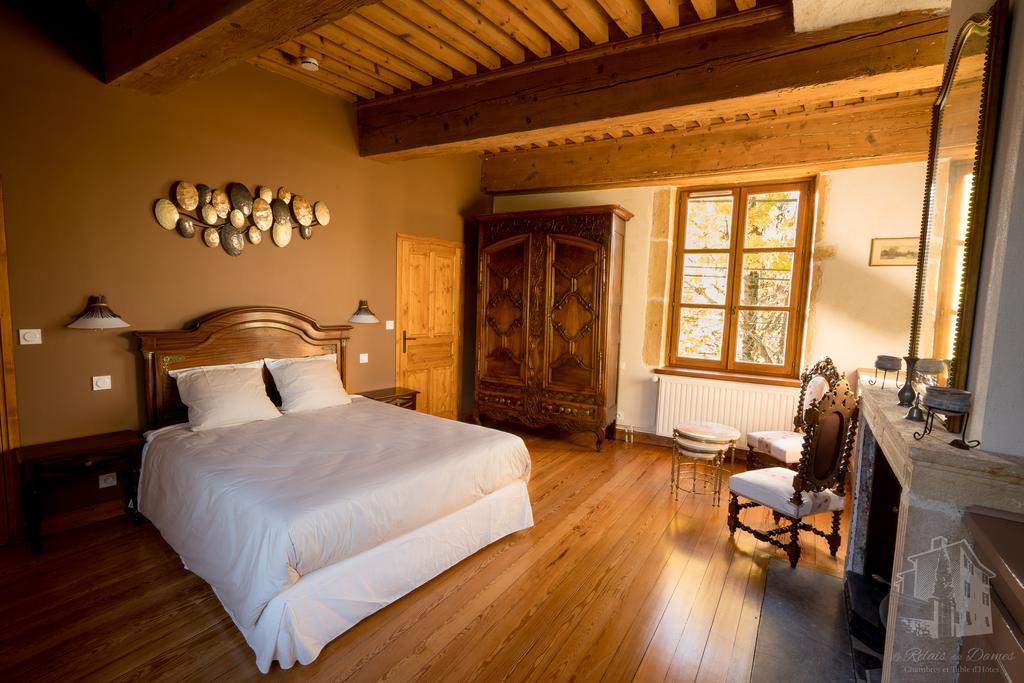 Bed and Breakfast Le Relais Des Dames Neuville-sur-Saône Exterior foto